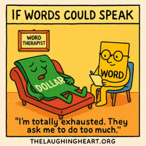 exhausted. They ask mete do too much.” - Large Character