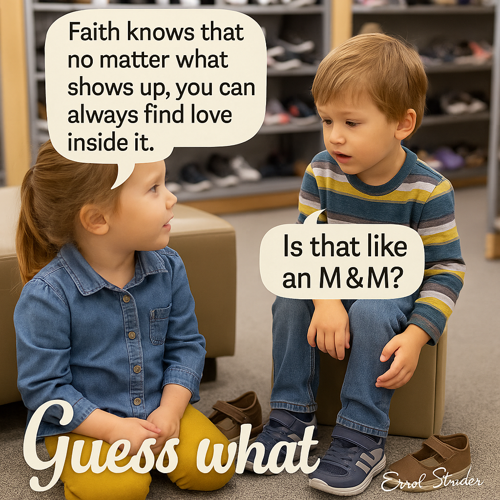 Faith knows that no matter what j shows up, you can always find love ~ . ° inside it. - Kid