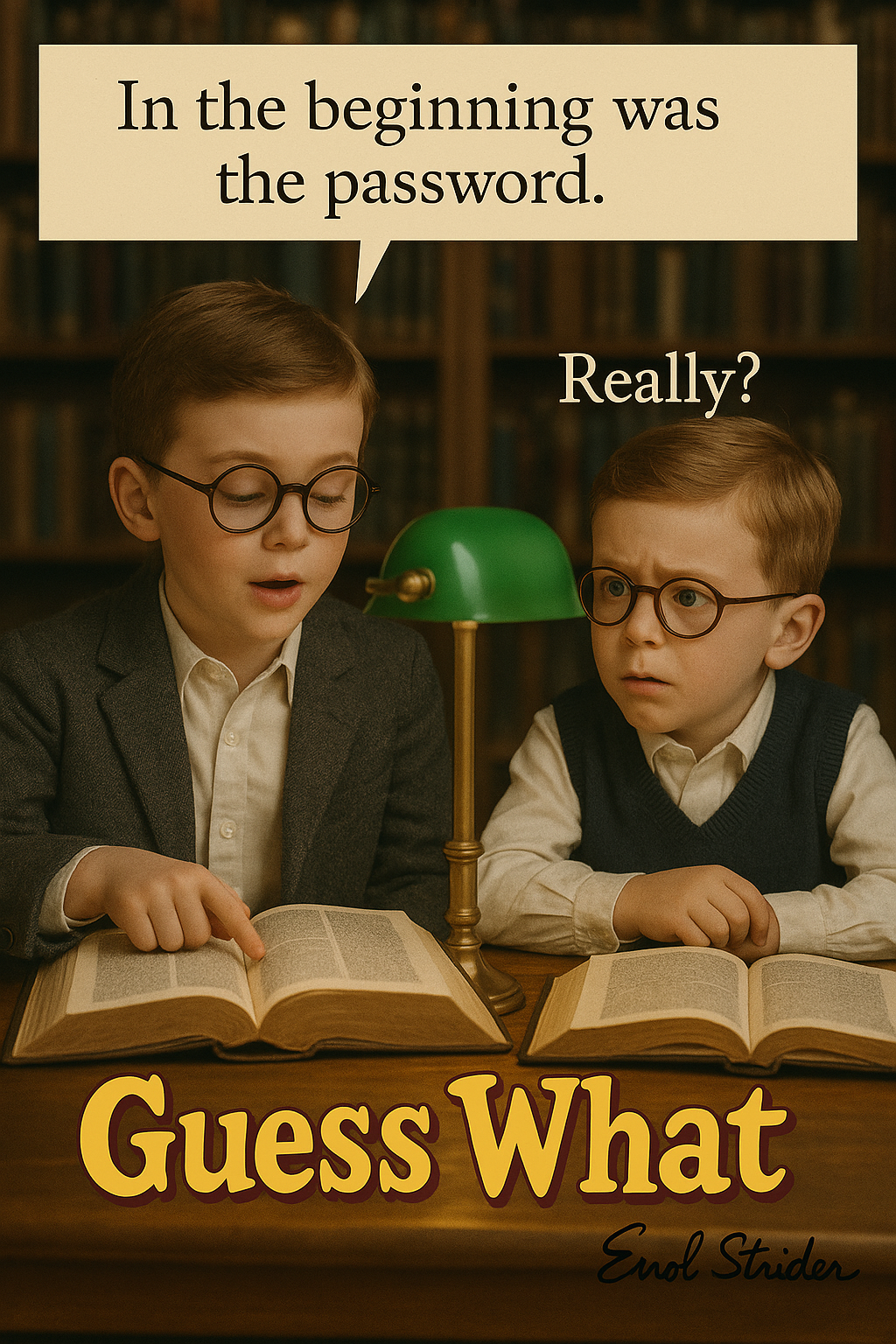 In the beginning was the password. - Kid