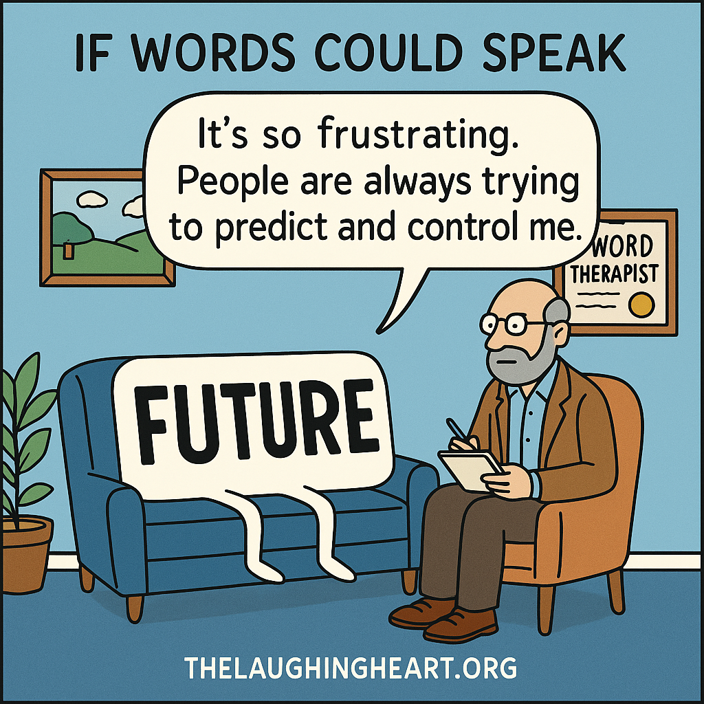 IF WORDS COULD SPEAK It’s so frustrating. People are always trying to predict and control m - Large Character