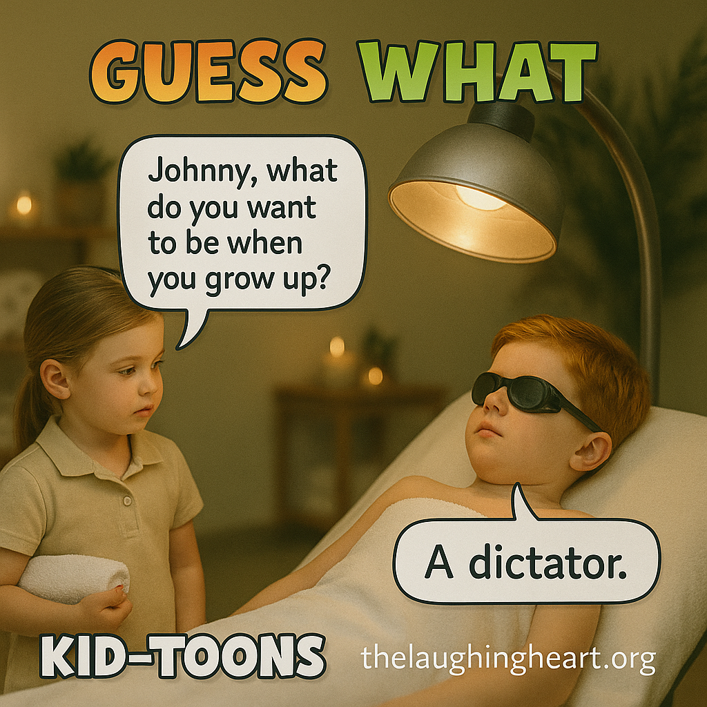Johnny, what do you want to be when you grow up? - Kid