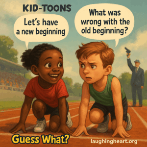 KID-TOONS 7 wit was Let's have wrong with the anew beginning , old beginning? laughingheart.org - Kid