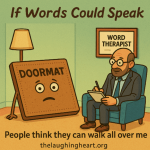 | lf Words Seles Speak WORD | THERAPIST |} People think they can n walk all over me thelaughingheart.org - Therapist Large