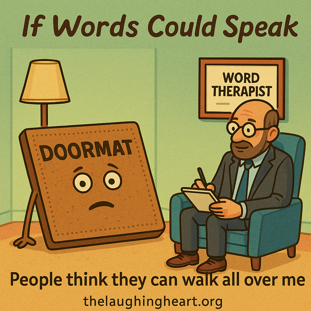 | lf Words Seles Speak WORD | THERAPIST |} People think they can n walk all over me thelaughingheart.org - Therapist Large