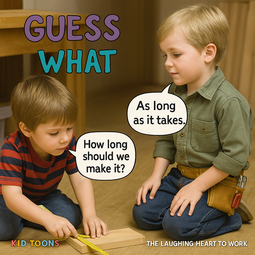 should we make it? = IME LAUGHING)HEART TO WORK - Kid