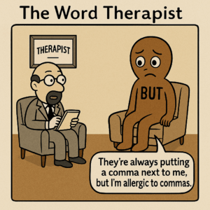 Theyre Always Putting A Comma Next To Me But Im Allergic To Commas