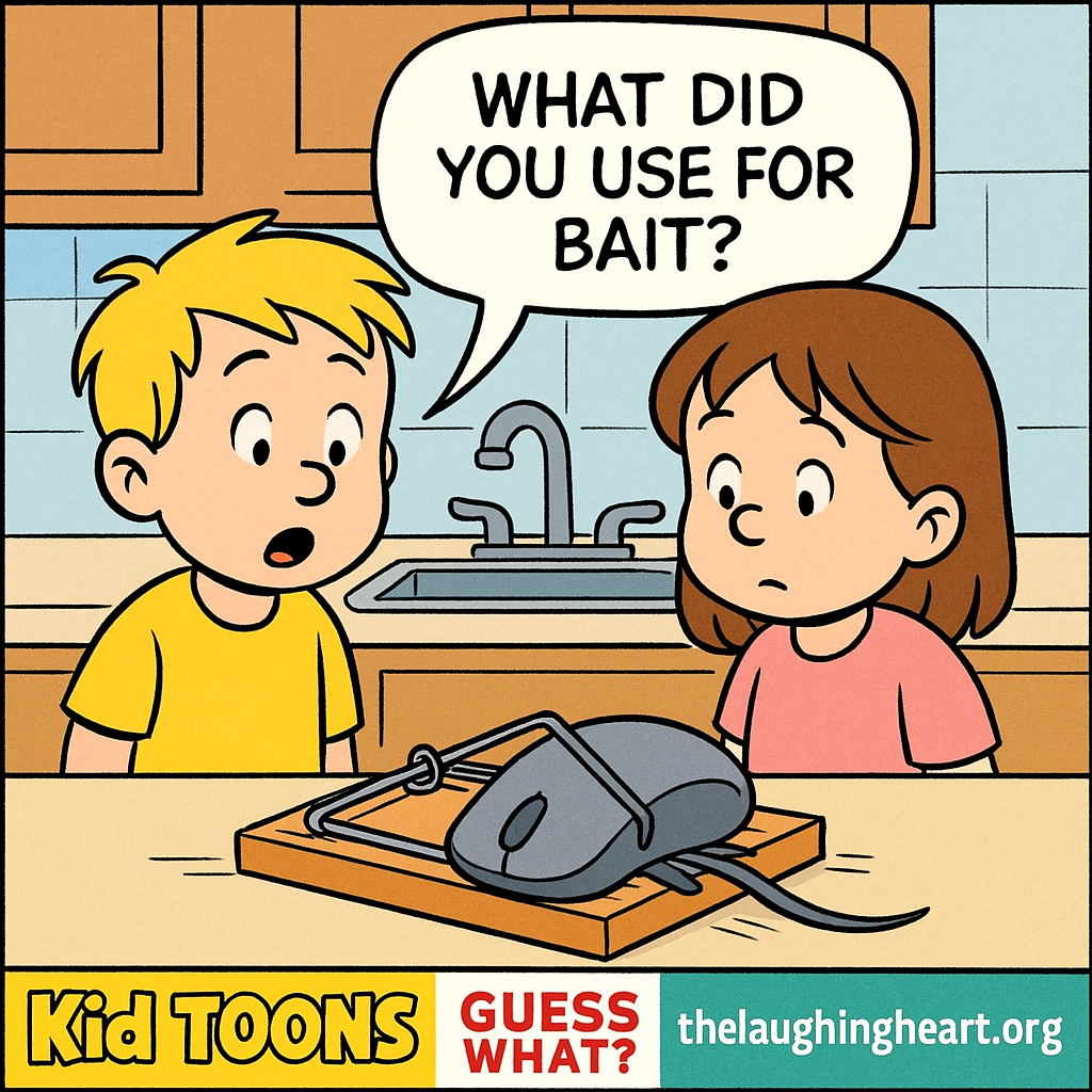 HAT DID YOU USE FOR BAIT? TOONS hae thelaughingheart.org - Kid